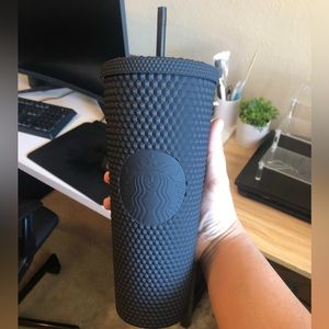 Starbucks Black Matte Studded Tumbler